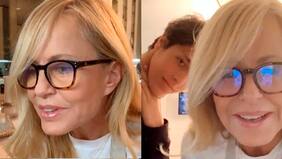 "'Saludos desde 'Lomas Turbas'... Yo no sé dónde queda 'Lomas Turbas'": Cecilia Bolocco cayó en broma durante transmisión por Instagram y su hijo Máximo le avisó