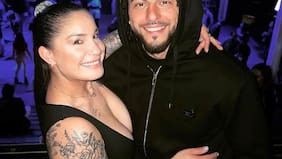 “33 semanas…”: el tierno registro del bebé que esperan “Peluca” Falcón y Florencia Pouso y que conmovió a los albos