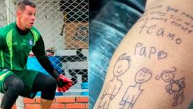 Arquero colombiano conmovió al mundo con bello tatuaje