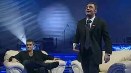 Lo que no se supo de la fallida entrevista de Luis Jara a Robbie Williams: artista se retiró del estudio tras confusión