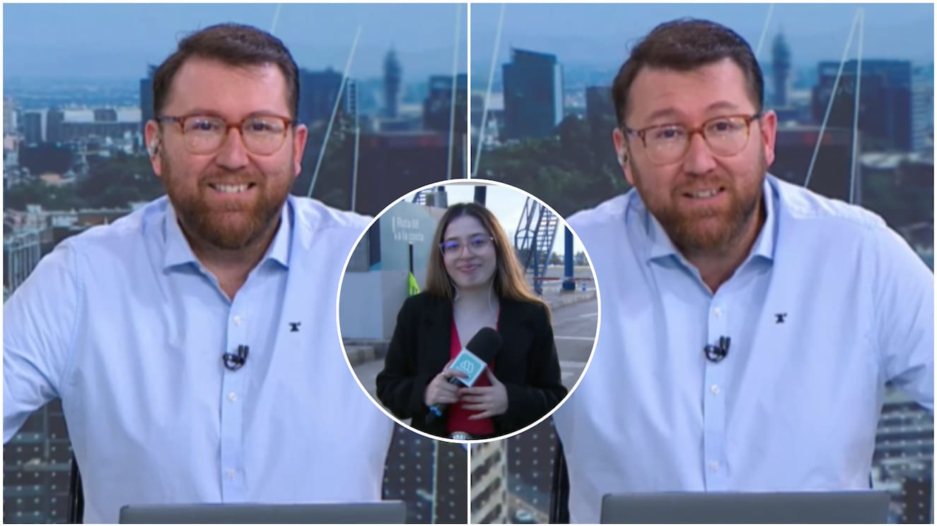 Tras su último despacho: Periodista de “Meganoticias” se despidió en pantalla y Luis Ugalde le dedicó unas sentidas palabras