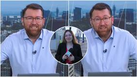 Tras su último despacho: Periodista de “Meganoticias” se despidió en pantalla y Luis Ugalde le dedicó unas sentidas palabras