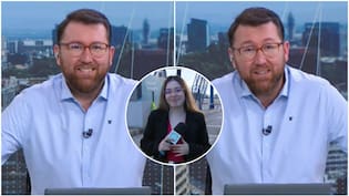 Tras su último despacho: Periodista de “Meganoticias” se despidió en pantalla y Luis Ugalde le dedicó unas sentidas palabras
