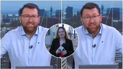 Tras su último despacho: Periodista de “Meganoticias” se despidió en pantalla y Luis Ugalde le dedicó unas sentidas palabras