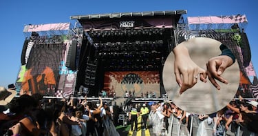 Conocida expareja fue vista en Lollapalooza juntos