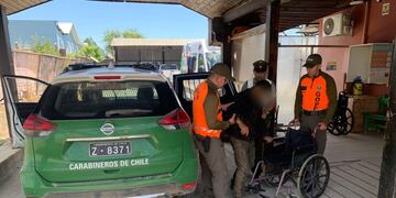 Hallazgo de adulto mayor Portezuelo