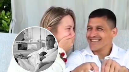 Emoción total: Alexis Sánchez conmovió a todos al compartir la primera foto junto a su hija