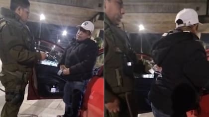 “10 pa’ usted y 10 pa’ mí”: graban a chofer venezolano que le ofreció insólito trato a carabinero para zafar de control