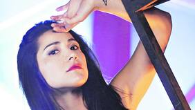 Loreto Aravena se quedó con el traje de fantasma en la cartera