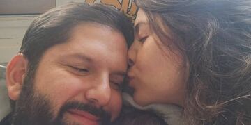 Gabriel Boric - hija Violeta - Paula Carrasco