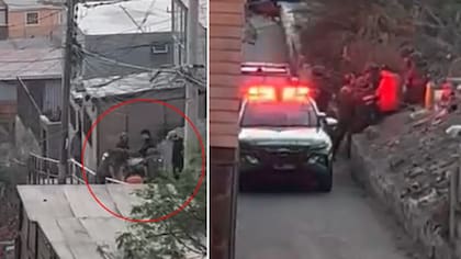 Reportan un carabinero grave tras ser baleado en plena calle: fuerte video muestra minutos de angustia