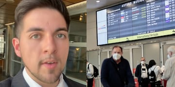 Abogado en el aeropuerto.