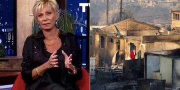 Raquel Argandoña - incendios- Piñera