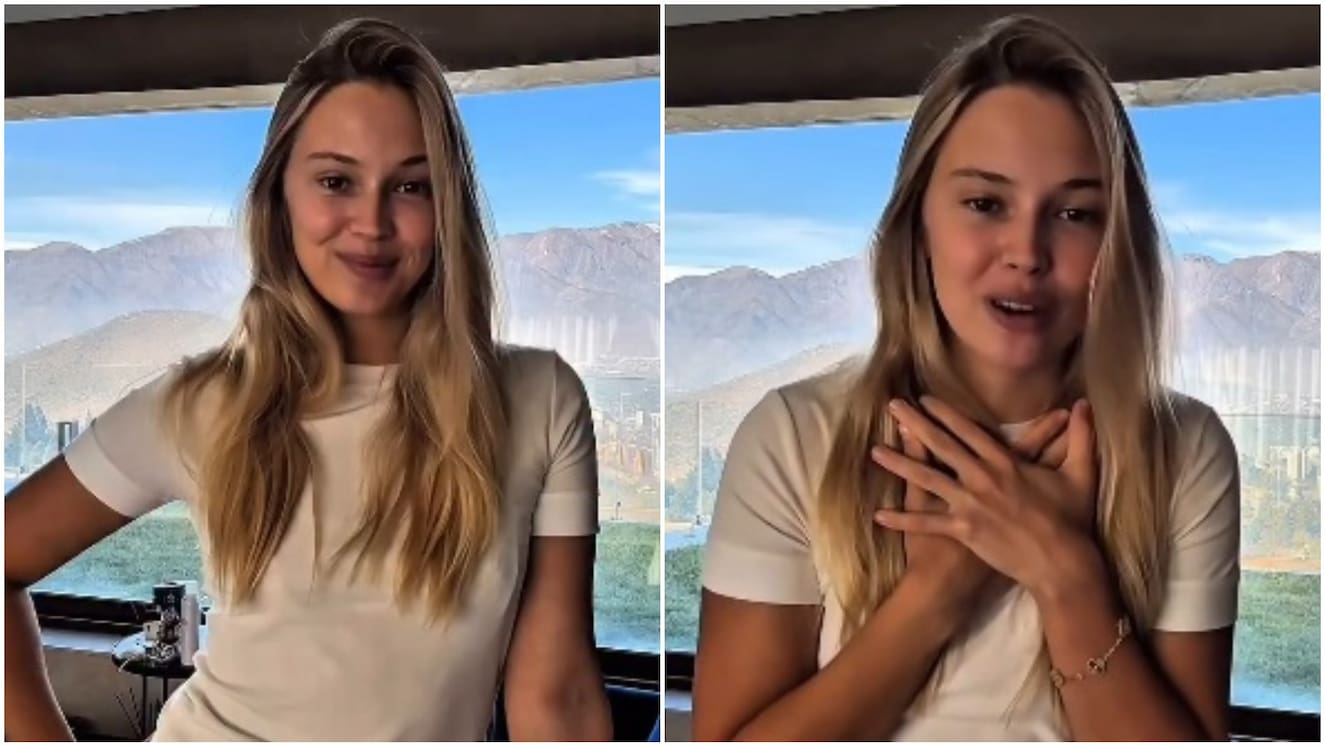 Alexandra Litvinova, pareja de Alexis Sánchez, evalúo la gastronomía chilena: no le gustó popular trago