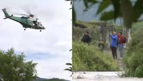 Carabineros respondió al llamado: rescatan a familia con niños que permanecía aislada en medio de islote en Talagante