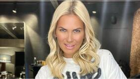 María Alberó sorprendió con despampanante cambio de look: dejó atrás su característico rubio platinado