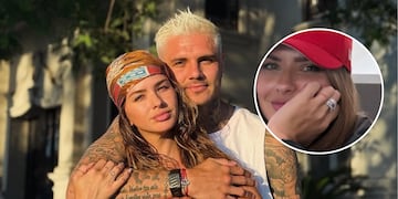 China Suárez lució misterioso anillo que podría desatar feroz pelea con Wanda Nara