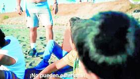 Hasta la guata del utilero "actuó" para promocionar la escuela de Puerto Montt