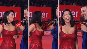 Así fue la pifiadera a Daniela Aránguiz en la Gala de Viña: tuvo desafiante reacción y Neme no lo dejó pasar