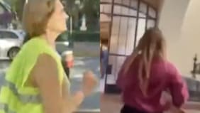 La compararon con Evelyn Matthei: el viral video de la vocera de gobierno Mara Sedini “huyendo” de la prensa