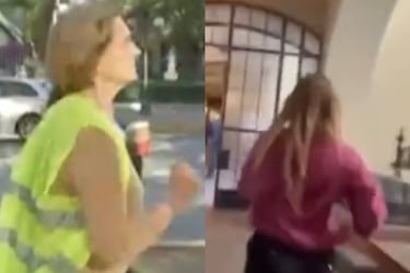 La compararon con Evelyn Matthei: el viral video de la vocera de gobierno Mara Sedini “huyendo” de la prensa