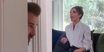 Victoria y David Beckham.