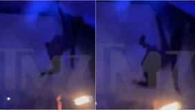 Captan accidente en Coachella: acróbata cayó desde lo alto del escenario en medio de show