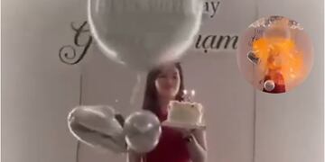 explosión cumpleañera