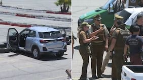 Carabinero de franco baleó a mujer en pleno estacionamiento: la acusó de estafa y ella intentó atropellarlo