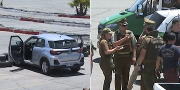 Carabinero de franco balea a mujer en Cerrillos