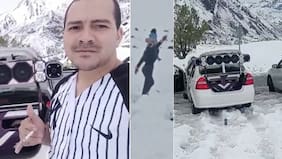 “Los venezolanos somos mucho ambiente para Chile”: extranjero graba y justifica “carretes” en el Cajón del Maipo