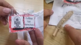 Dejan cigarrillo de marihuana al interior de un voto: vocales reaccionaron sorprendidos