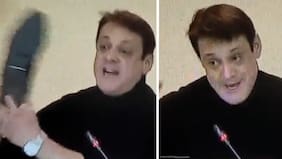 “¡La suela de este zapato marcada en el cul...!”: Viralizan nuevo exabrupto de Gaspar Rivas en plena sesión de la Cámara