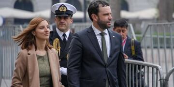 Paula Luchsinger y subsecretario