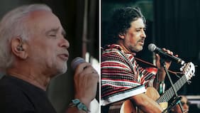 Manuel García hace homenaje a Fernando Ubiergo e interpretan “El tiempo en las bastillas” en el Lollapalooza