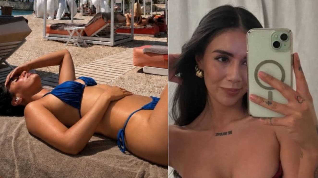 Steffi Méndez compartió fotos en bikini, pero un detalle llamó la atención: influencer prometió cambio y genera debate