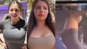 Forcejeó, pero igual se la llevaron: video registra secuestro de joven influencer que vendía contenido para adultos