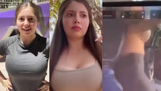 Forcejeó, pero igual se la llevaron: video registra secuestro de joven influencer que vendía contenido para adultos