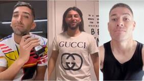 ¿Y el gato albino? Maxi Falcón, Emiliano Amor y Óscar Opazo la rompen pagando sus apuestas tras el título de Colo Colo