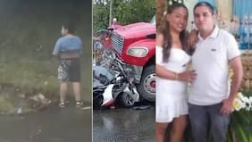 “Chao, Julio”: matrimonio grababa a su hijo que se bajó a orinar en la vía y terminaron registrando su propia muerte