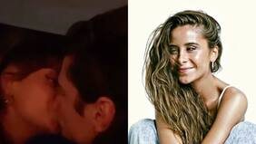 Camila Gallardo presenta a su nuevo pololo con acalorado beso