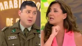 “Usted no lo dirá, capitán, pero...”: Priscilla Vargas aprovecha presencia de carabinero para hacer fuerte crítica en vivo