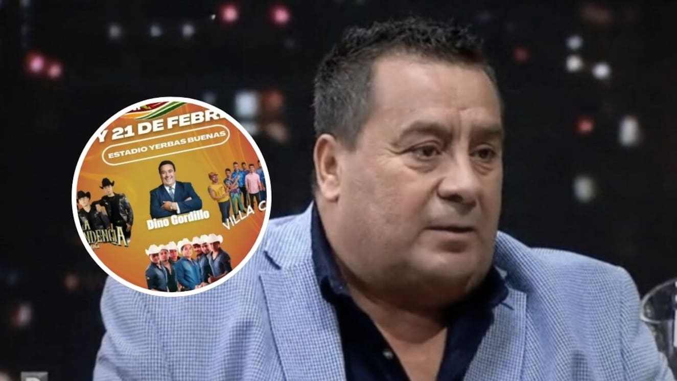 Confirman que Dino Gordillo fue bajado a última hora de festival por escándalo que involucró a menor de edad