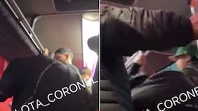 “¡Te vengo sacando la película, chu...!“: graban a héroe que pilló a abusador toqueteando a una joven y le dio golpiza