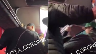 “¡Te vengo sacando la película, chu...!“: graban a héroe que pilló a abusador toqueteando a una joven y le dio golpiza