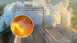 Así se desató el horror: impactante video muestra momento exacto de la gigantesca explosión en Renca