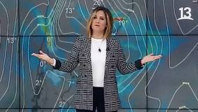 Michelle Adam y pronóstico de nieve en Santiago: “Estoy muy enojada conmigo misma”