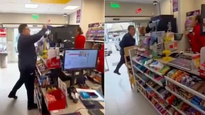 “¡Está fuera de su país! ¡Váyase de inmediato!“: graban a furioso cliente que atacó a trabajadora extranjera en Las Condes