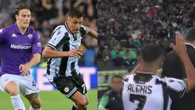 Salió entre aplausos: Alexis Sánchez se despidió del Udinese y fue ovacionado por los hinchas