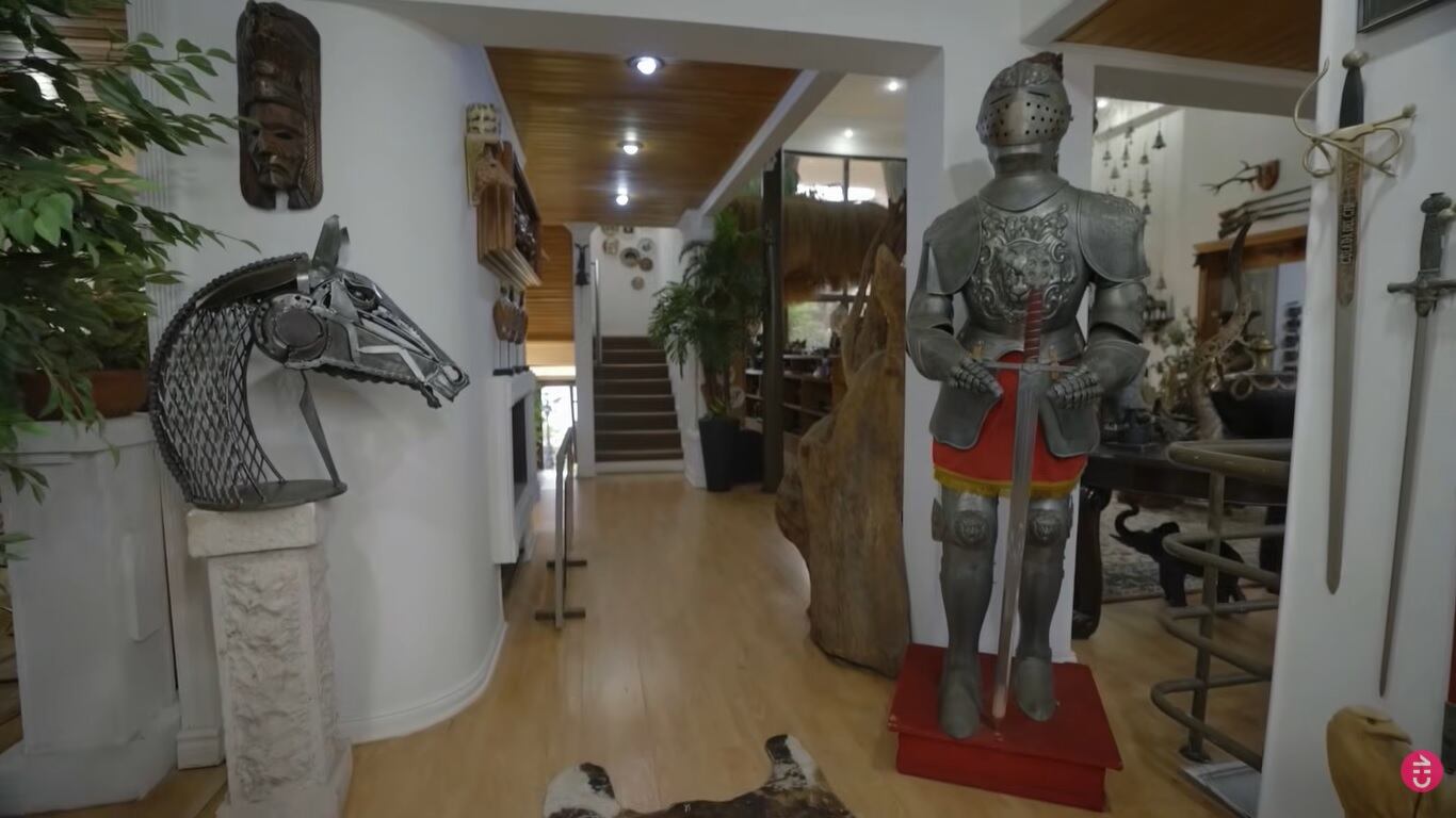 Iván Arenas hizo un recorrido por su casa en